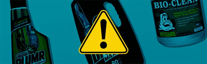avoid in drains