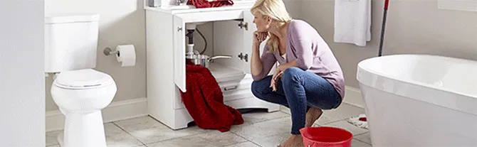drain backing up home